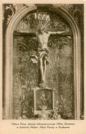 Kraków ołtarz Wita Stwosza