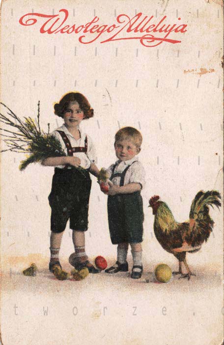koguty pisanki