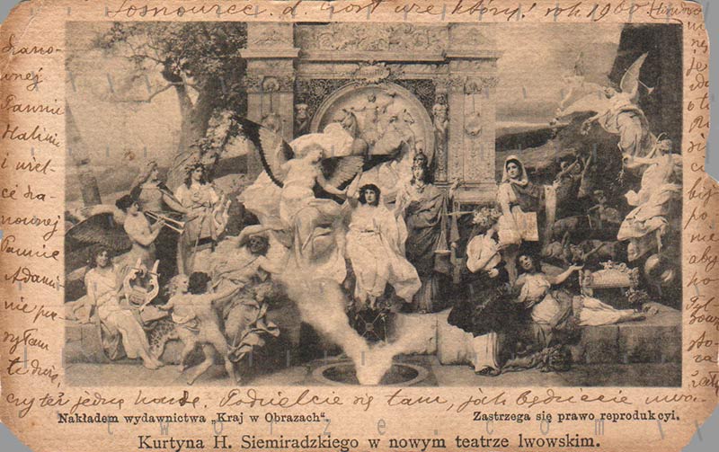 kurtyna teatralna Siemiradzki