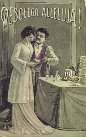 stara karta świąteczna