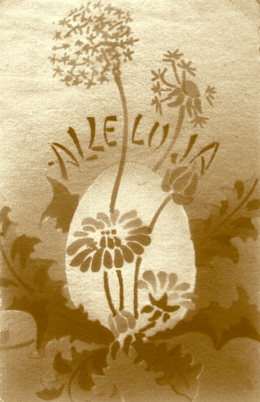 stare kartki wielkanocne